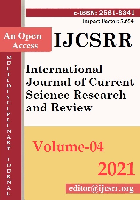 international journal of current science research and review