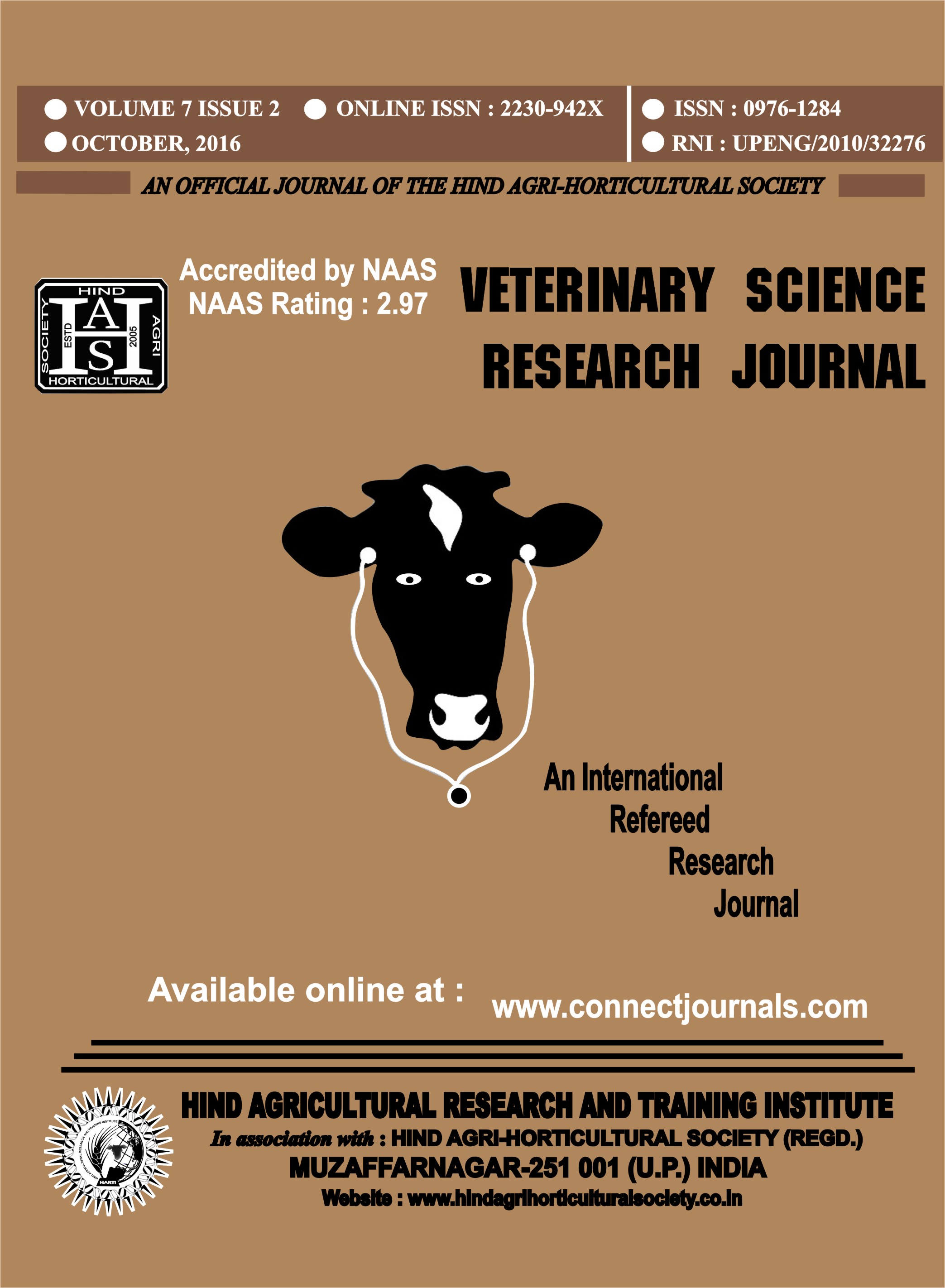 Veterinary Science Research Journal